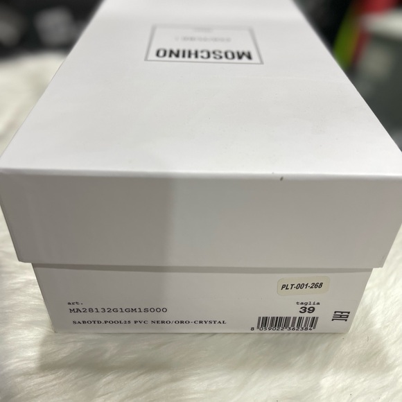 Moschino crystal logo slides size 39 - Picture 5 of 5